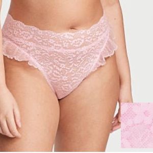 THE LACIE
Lacie Ruffle Cheeky High Leg Panty